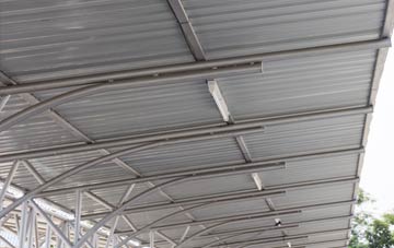 installing Loppergarth metal roofing